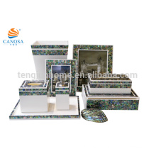 Hotel decoration accessories luxury bathroom set jewelry articles